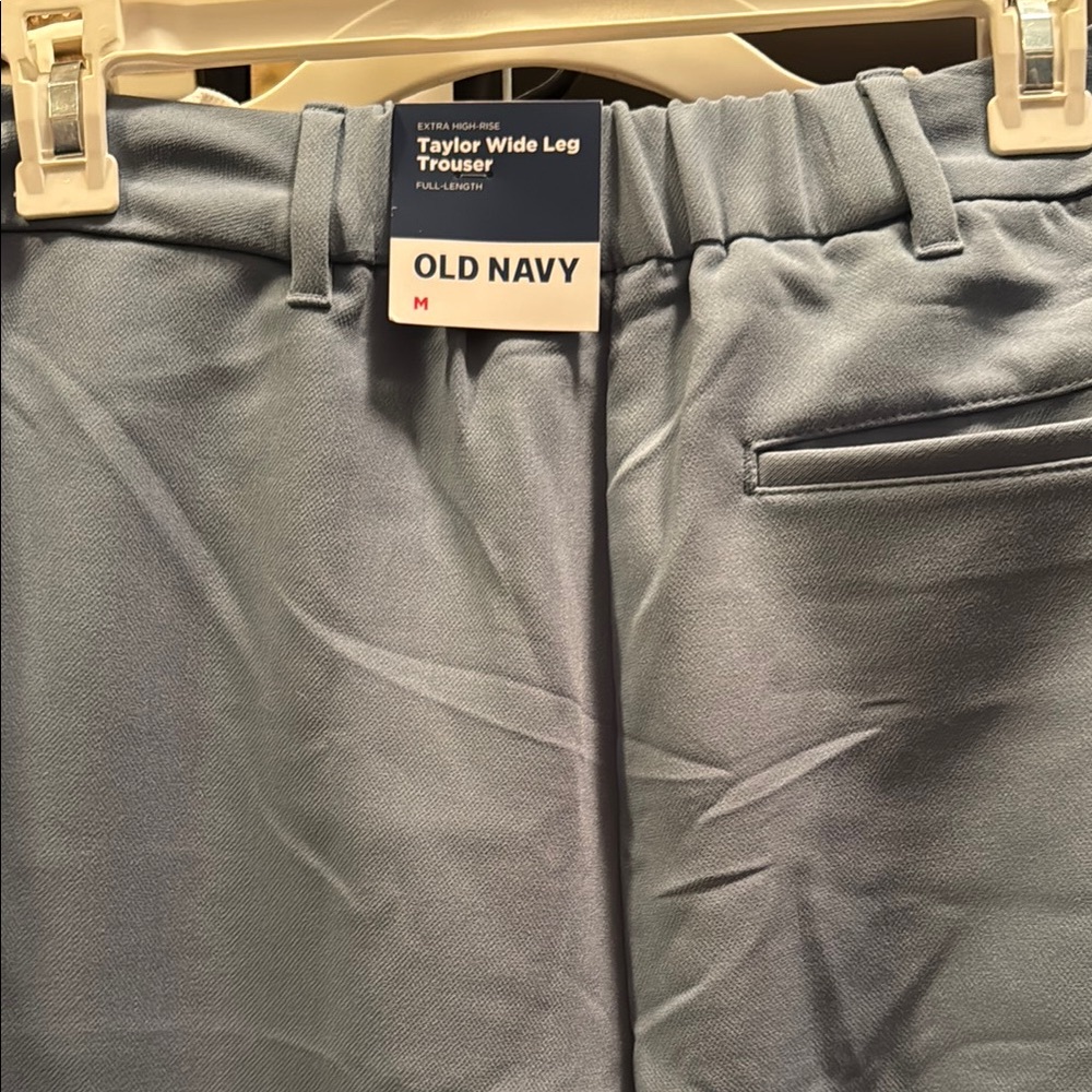 NWT Old Navy blue Taylor Wide Leg Trousers